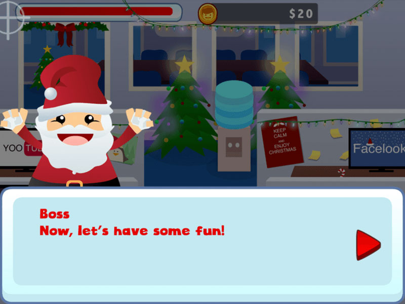 Snowball Office Fight